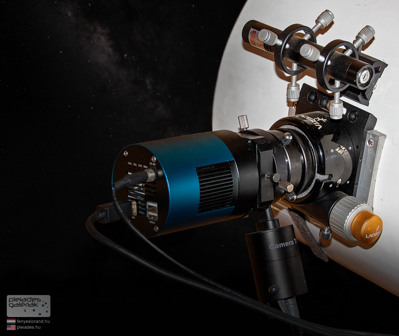 Das Teleskop und Kamera Setup